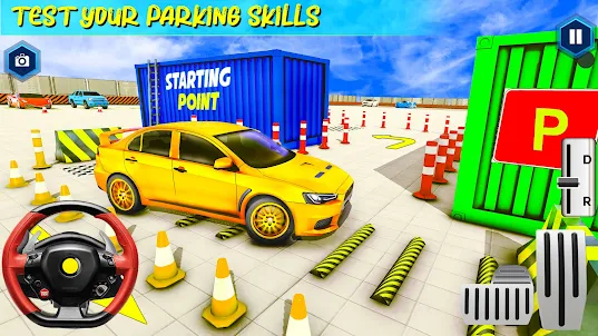 Suv Prado car Parking games 3d