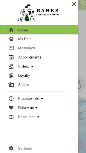 Banks Veterinary Service Screen 3