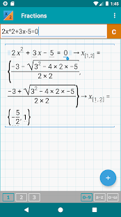 Fraction Calculator + Math PRO Screenshot