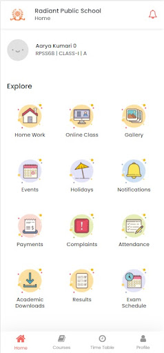 RADIANT PUBLIC SCHOOL Screen 2