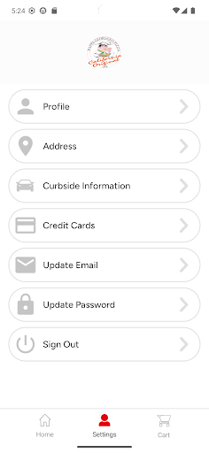 Screenshot of Pappa Georggeo Pizza