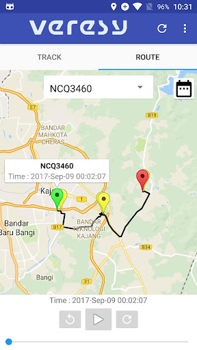Veresy Track Screen 3