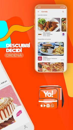 Ya! - Comida local a domicilio Screen 2