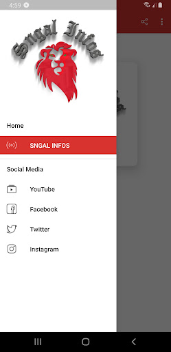 SNGAL RADIO Screen 3