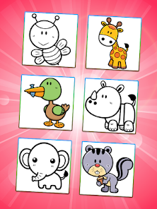 Screenshot 15 Animales para Colorear 2 android