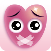 Pink Love Emoji Sticker Art  Icon
