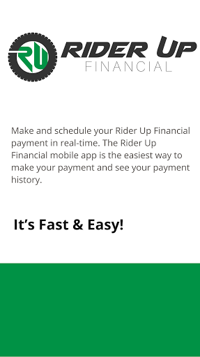 Android application Rider Up screenshort