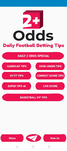 2+ ODDs Daily Betting Tips Screen 2