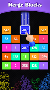 ブロックパズル数字マージゲーム