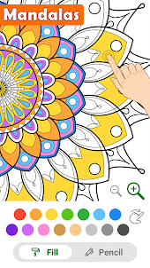Peacolor: Adult Coloring book