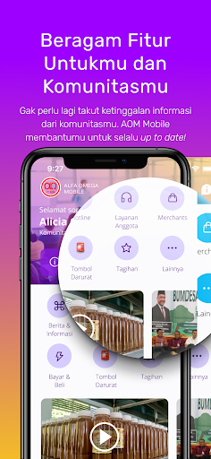 Android application AOM Mobile screenshort