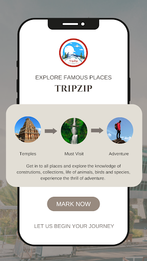 Android application TripZip screenshort