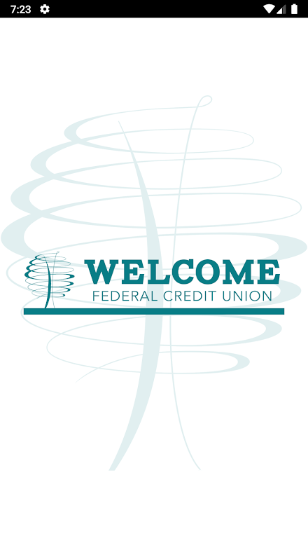 Welcome FCU Mobile Banking Screen 1