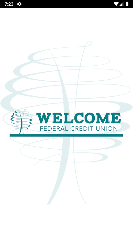 Android application Welcome FCU Mobile Banking screenshot