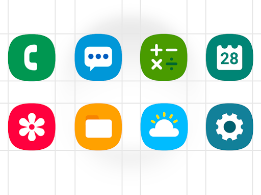 Android application One UI - icon pack screenshort