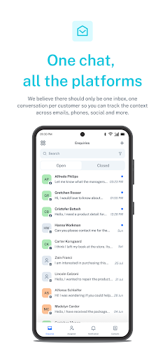 Coax - Simple Customer Service Screen 2