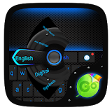 Dark Blue GO Keyboard Theme icon