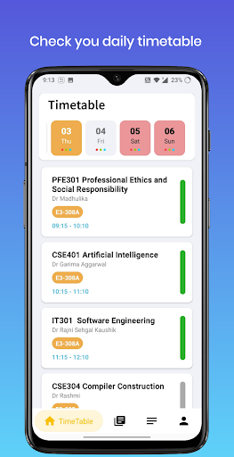 Android application Amihub - Amity Amizone App screenshort