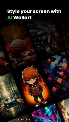 AI Smile Art Live Wallpaper 4K Screenshot 1 - AppWisp.com