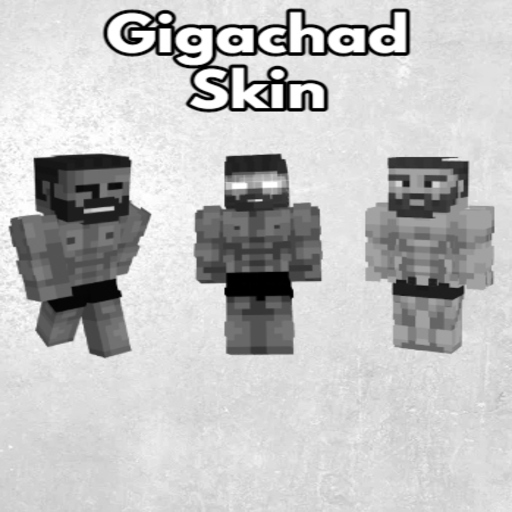 Skin Gigachad For Minecraft