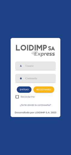 Loidimpsa Express Courier Screen 2