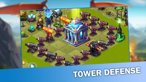 Android application Merge Survival Defense screenshort