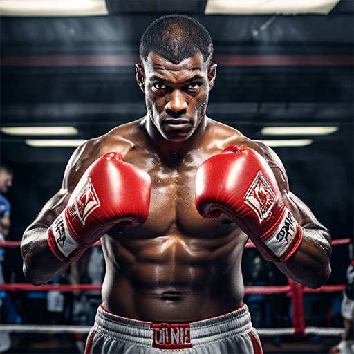 Boxing Simulator Fighting Game Logo
