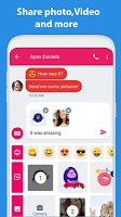 screenshot of Messenger Text and Video Call
