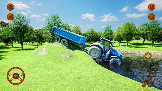 US Cargo Tractor Farming Games