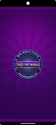 Android application Đi tìm triệu phú screenshort
