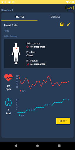 Screenshot of ST BLE Toolbox