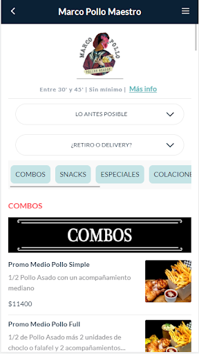 Android application Marco Pollo screenshort