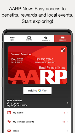 AARP Now App: News, Events & Membership Benefits 3.25.2 screenshots 1