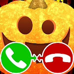 Cover Image of डाउनलोड fake call Halloween game 6.0 APK