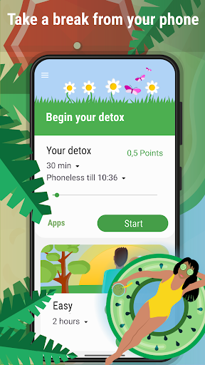 Android application Digital Detox: Focus & Live screenshort