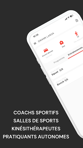 Android application Smart Sports Coaching screenshort