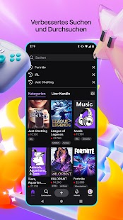 Twitch: Live-Streaming Screenshot
