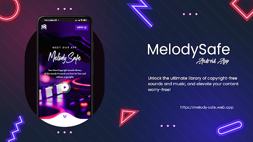 Android application MelodySafe NonCopyright Sounds screenshort