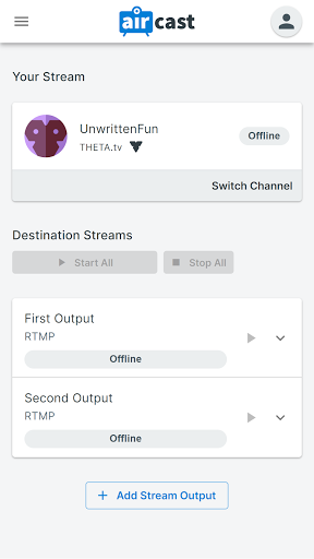 Aircast · Restreaming, stream-lined.