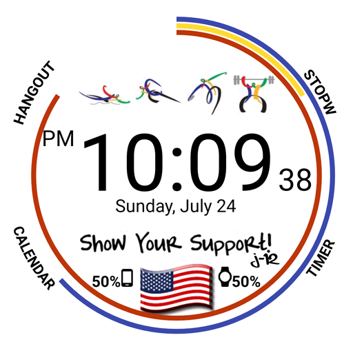 Paris 2024 Watch Face Latest Icon