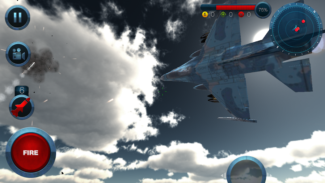 Jet Plane Fighter City 3D banner