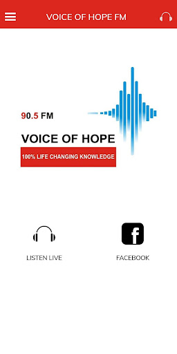 Android application Voice of Hope FM screenshort