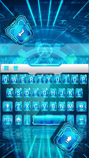 Mechanic Blue Tech Keyboard Th Screen 2