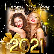 New Year Photo Frame 2021 - New Year Wishes 2021