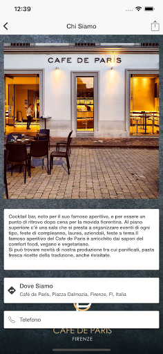Cafe de Paris Firenze Screen 3
