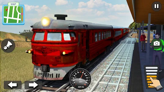 Train Simulator Games 3D Race