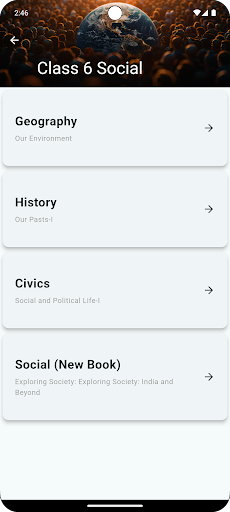 Class 6 Social Science 2024-25 Screen 2