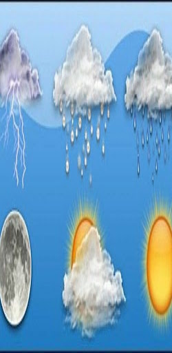Android application حالة الطقس اليومية screenshort