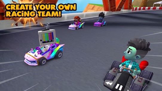 Boom Karts Multiplayer Racing v1.18.0 Mod Apk (Unlimited Cars) Free For Android 5