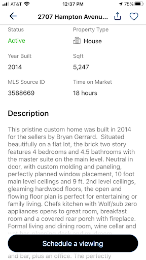 LA Luxury Homes Screen 3